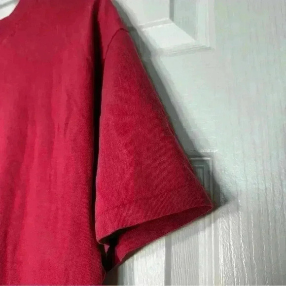 VTG 90s Planet Hollywood ATLANTE T-shirt Single Stitch Made in USA Men’s L Red - Picture 5 of 8